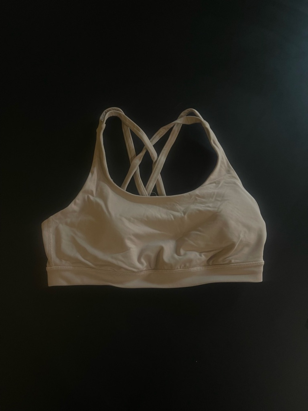 lululemon athletica Energy Bra - Cross-Strap Sports Bra - Dusty Pink